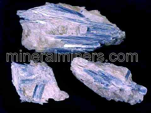 Blue Kyanite in Quartz Mineral Specimens with quantity discounted price